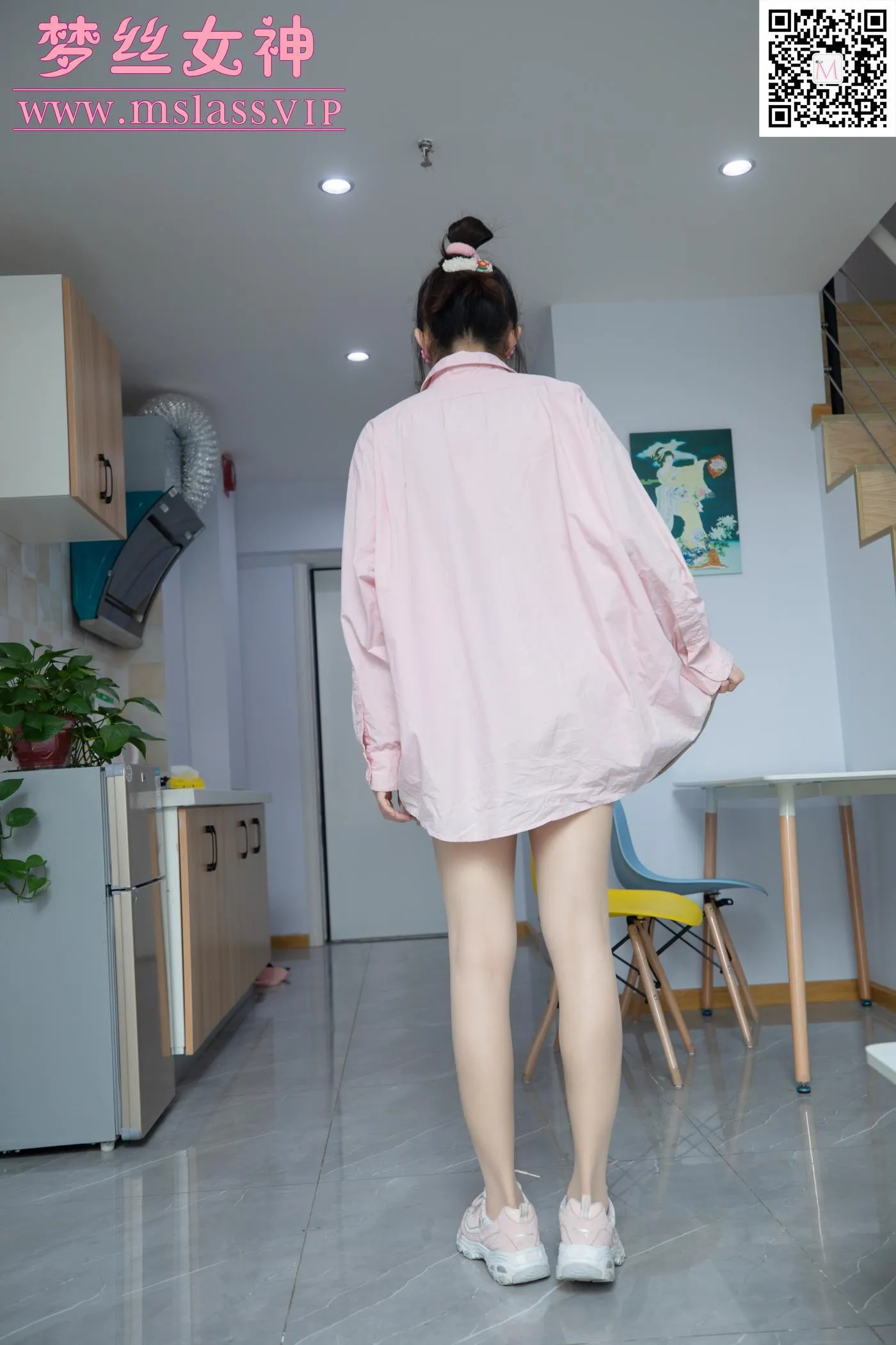 [MSLASS梦丝女神] 2020.10.22 NO.130 莹仙女 粉粉的 [66P]插图